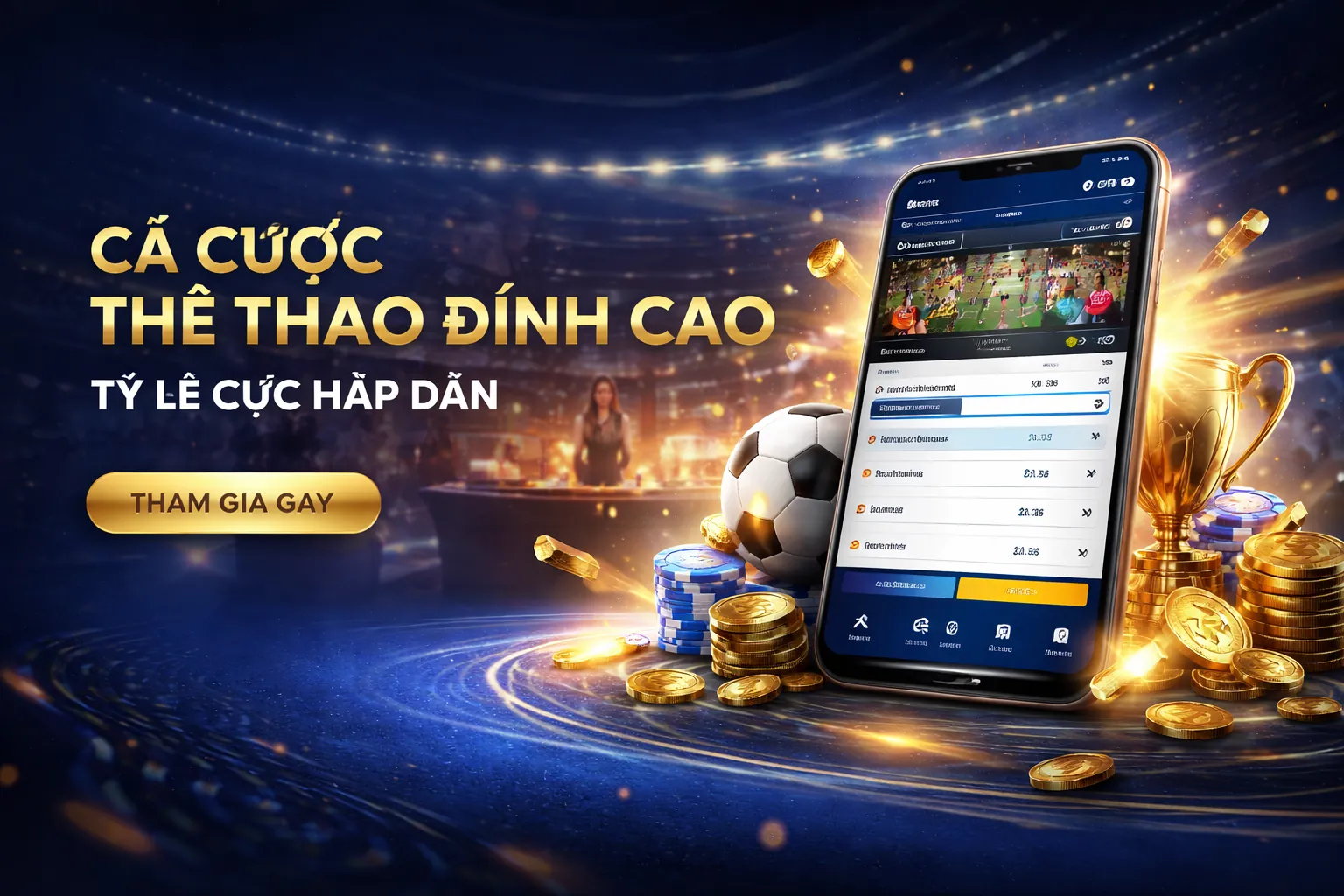Cá cược thể thao sôi động tại oke365